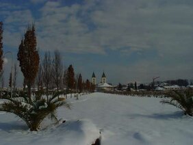 2007 01 Winter Weg zur Kirche