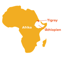 Äthiopien - Geographische Lage